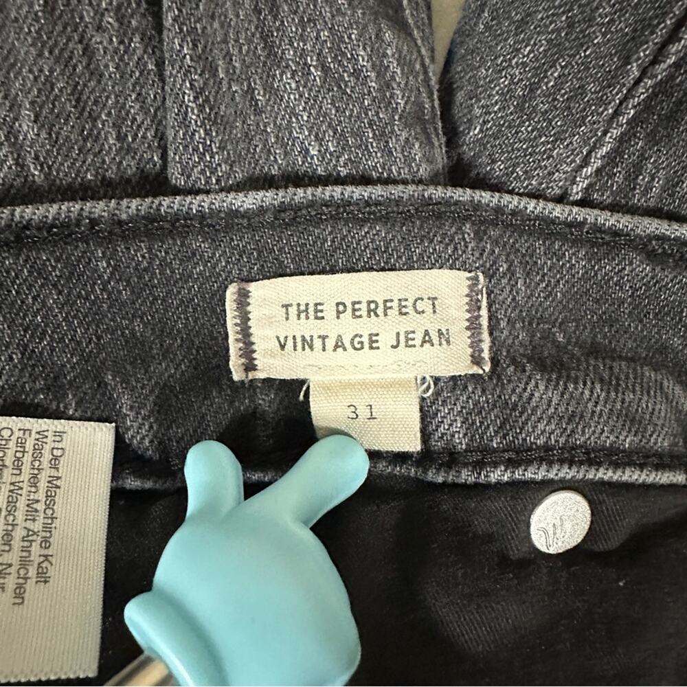 Madewell The Perfect Vintage Jean Women’s Size 31 Black - Picture 6 of 10
